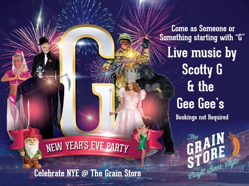 New Years Eve ‘G’PARTY! | The Grain Store Newcastle